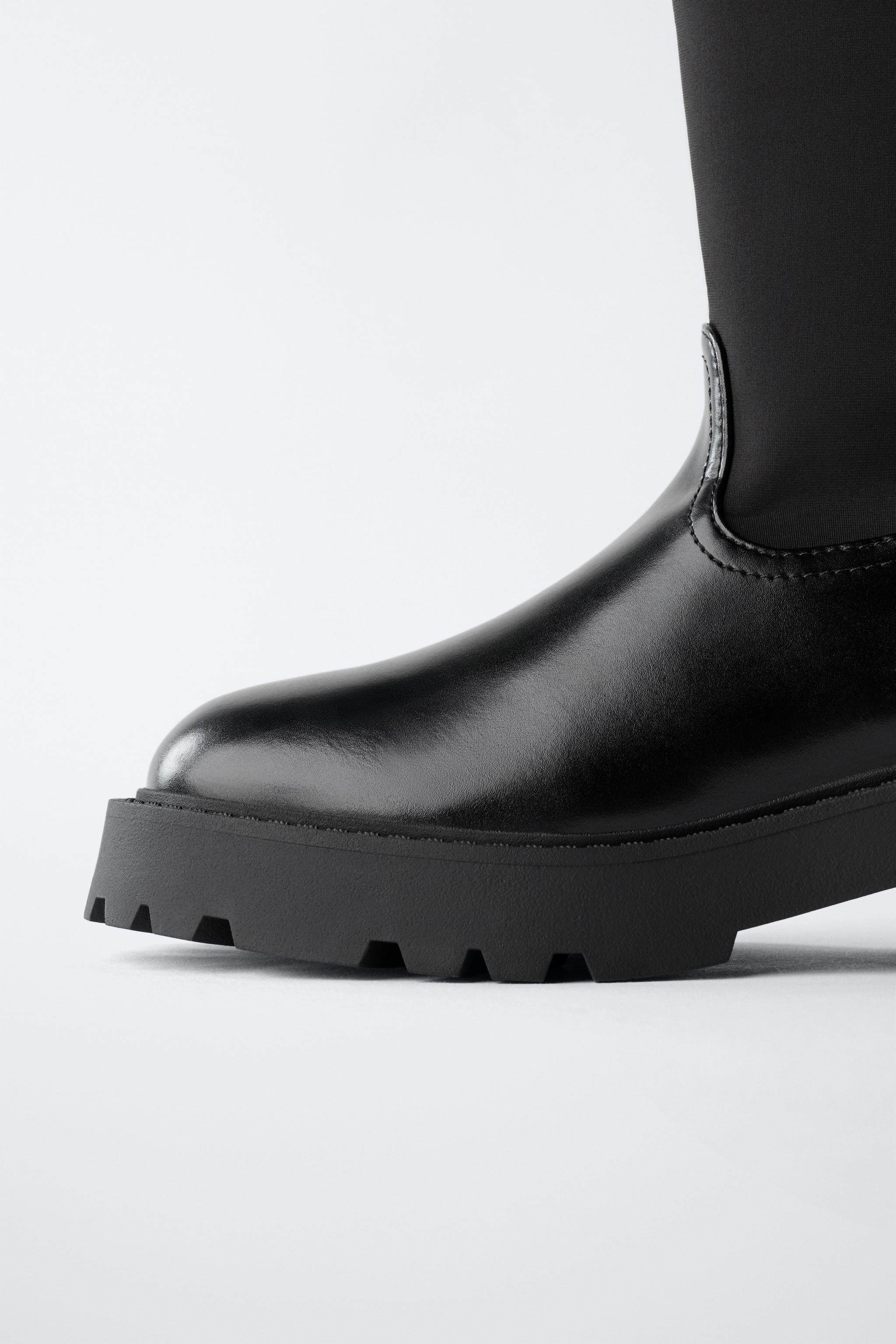 HIGH SHAFT SOCK BOOTS